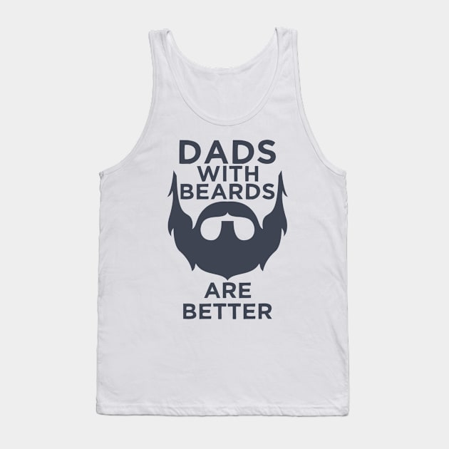 Dad With Beards Tank Top by hallyupunch